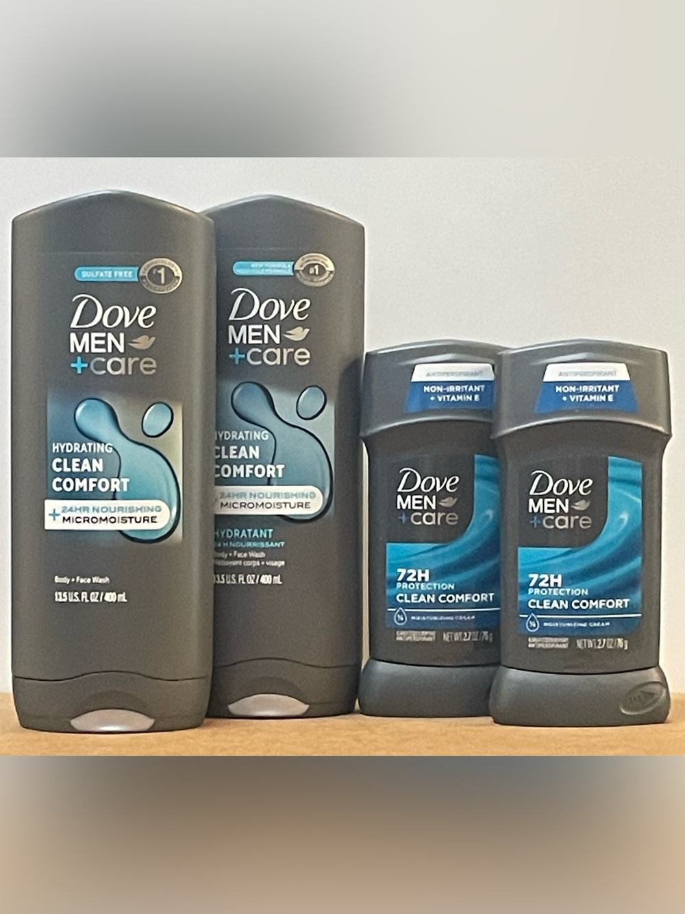 Dove Men+Care Hydrating Clean Comfort Grooming Set